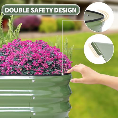 Galvanized Raised Garden Bed Outdoor