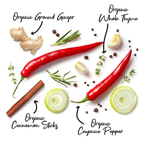 Organic Spices and Seasonings Set (34.2 Ounce)