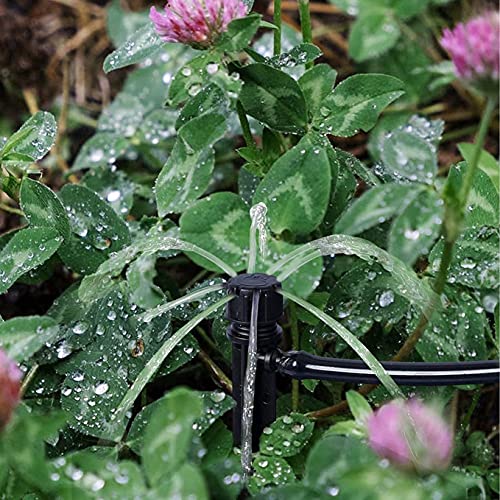 60pcs Drip Irrigation Emitters Irrigation Drippers Adjustbale Drip Emitters (60 Count)