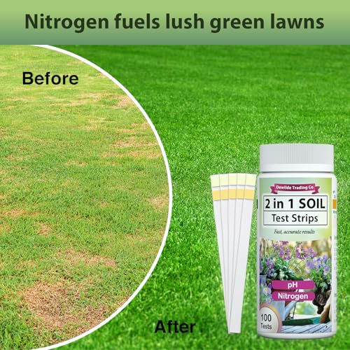 PH and Nitrogen Soil Test Kit with Test Tube