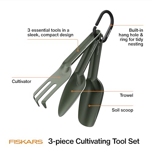 3 Piece House Plant Cultivating Tool Set for Indoor Gardening (3-Piece Set)