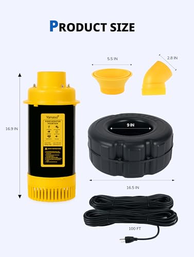 Pond Fountain Aerator