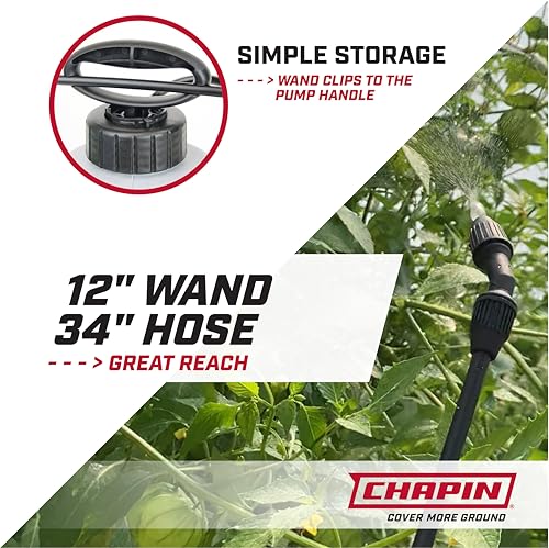 16144 1 Gallon Deluxe Pump Sprayer for Lawn