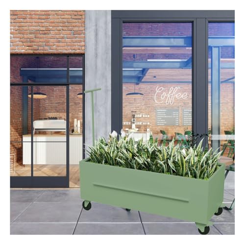 Raised Garden Bed Outdoor with Wheels