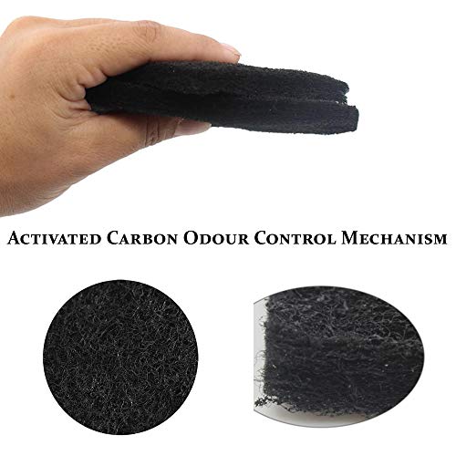 8 Pack Extra Thick Charcoal Filters for Kitchen Compost Bins