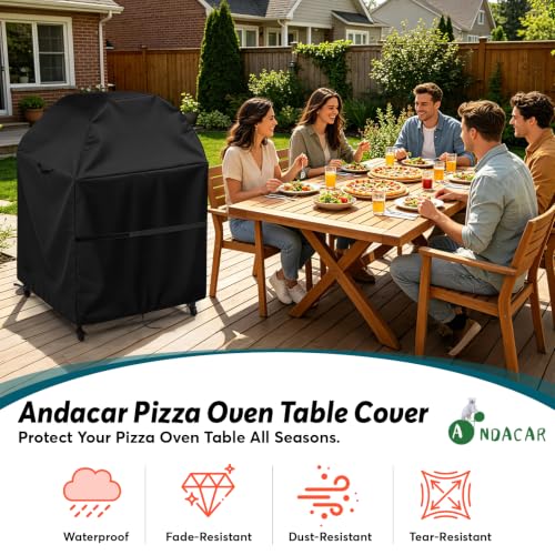 Outdoor Pizza Oven Table Cover for 32 Inch Large Ooni Oven Table