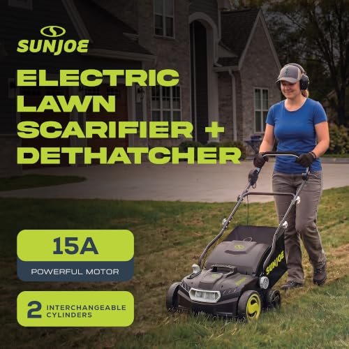 Corded Dethatcher & Scarifier with 13.2