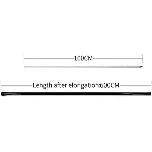 19ft Telescopic Pole for Bird Scarer Kite