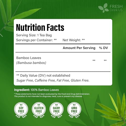Premium Bamboo Leaf Tea (75 TEA BAGS)