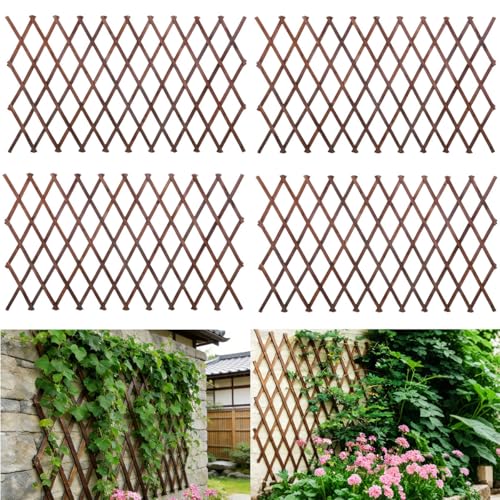 4Pcs Expandable Garden Trellis (4 Count)