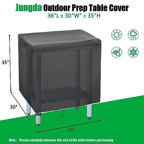 Outdoor Table Cover for 36 Inch Patio Prep Table Furniture