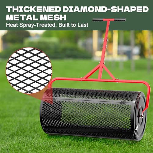 Compost Peat Moss Spreader for Lawn