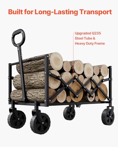 Collapsible Wagon Carts (Black)