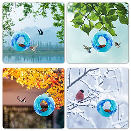 Glass Bird Feeder