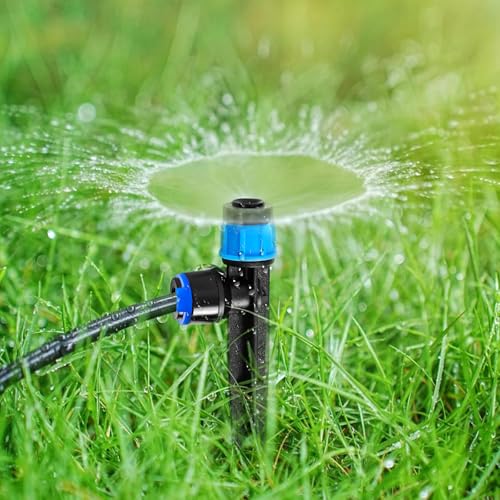 10 Pack 1 4 inch Tubing Drip Irrigation Emitters Sprayer (10 Count)