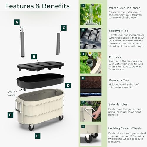 Self Watering Garden Bed