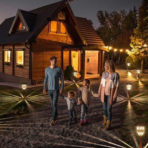 Solar Pathway Lights Outdoor (6 Count)