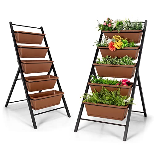 Set of 2 Vertical Planter Raised Bed (2 Count)