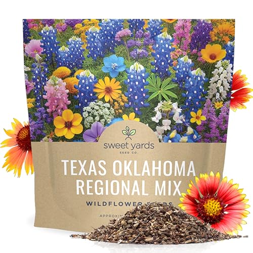 Texas Oklahoma Wildflower Seeds Mixture (15000 Count)