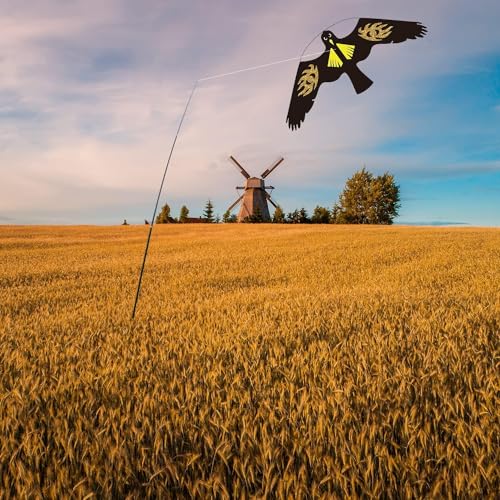 Bird Scarer Kite Without Pole Bird Hawk Flying Kite