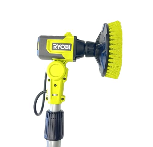 ONEAND 18V Cordless TELESCOPING Power Scrubber and Compact Power SCRUBB