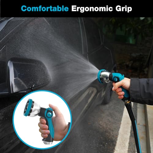 Garden Hose Nozzle Sprayer (BlueOrange)