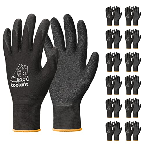 Crinkle Latex Work Gloves (24 Count)