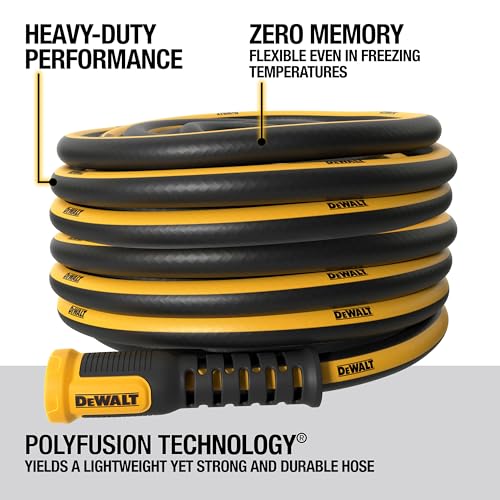 Professional Grade Heavy Duty Garden Hose 50 Feet x 5