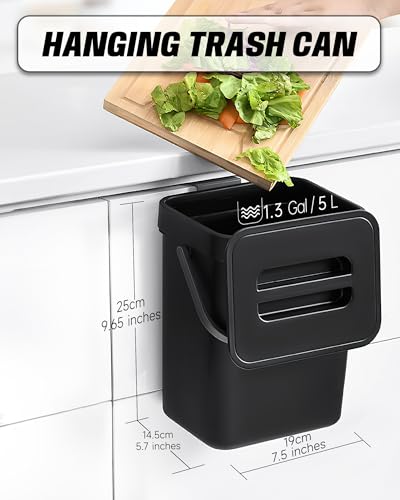 1.3 Gal Kitchen Compost Bin