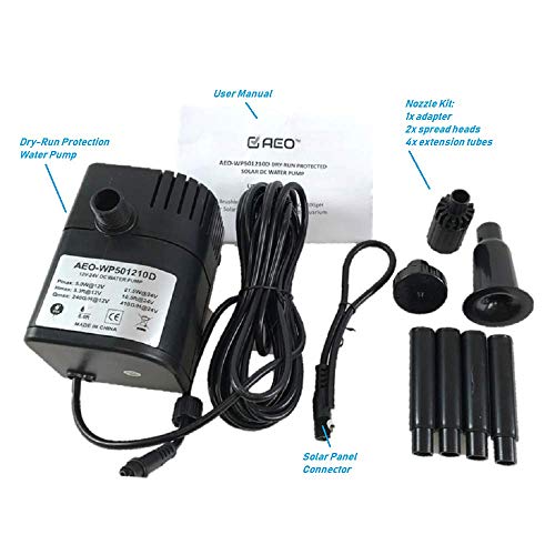 12V 24V DC Dry (Pump Only / 410GpH (DryRun))