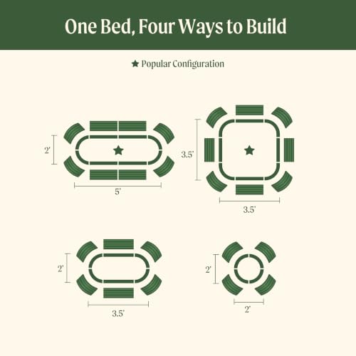 26" Extra Tall Raised Garden Bed Kits