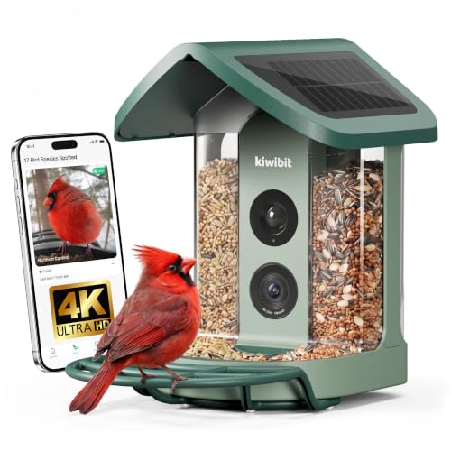 Solar Smart Bird Feeder with Camera