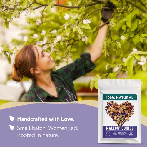 Blue Mallow and Quince Herbal Tea 4oz (4 oz)
