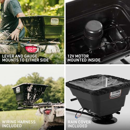 12 Volt ATV UTV Broadcast Spreader