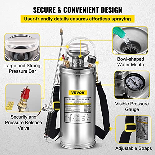 2 Gallon Stainless Steel Sprayer