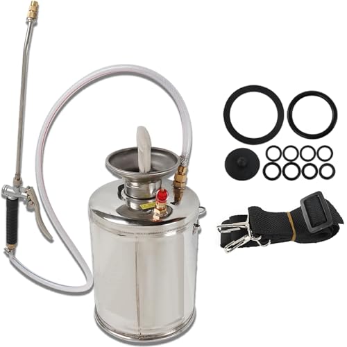 1 Gallon Stainless Steel Sprayer Hand Pump Sprayer