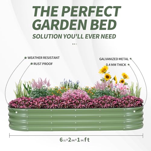 Galvanized Raised Garden Bed