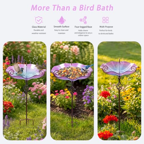 Glass BirdBaths
