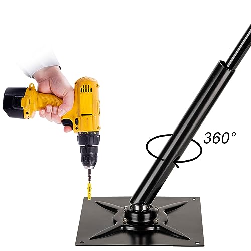 Bird Scarer Kite Rotating Base for Hawk Kite with 13ft Pole