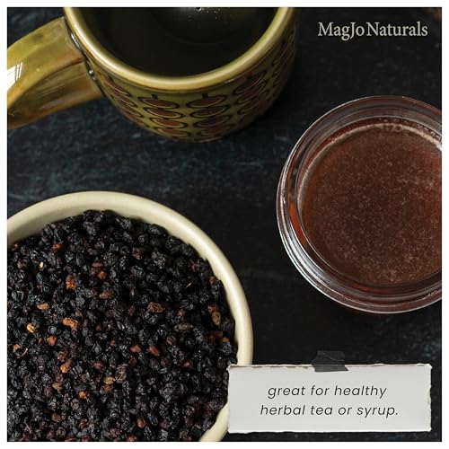 Dried Elderberries (16 Ounce)