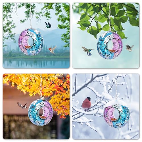Mosaic Bird Feeders