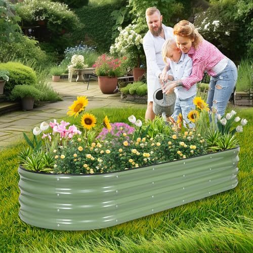 Galvanized Raised Garden Bed