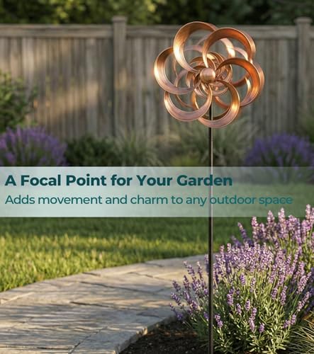 Metal Wind Spinner Outdoor (Copper)