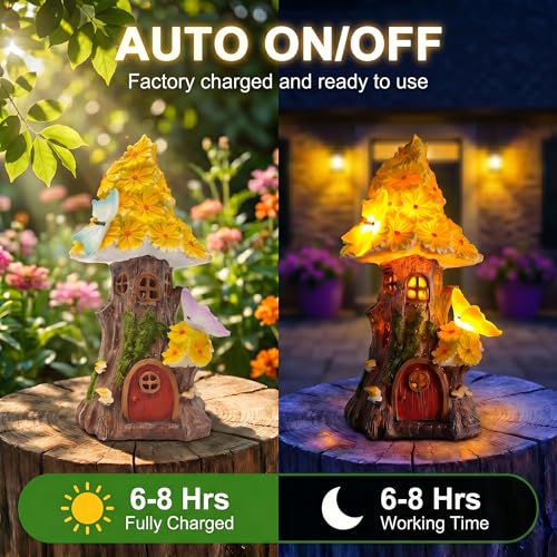Mushroom House Statue (Mini Mushroom House)