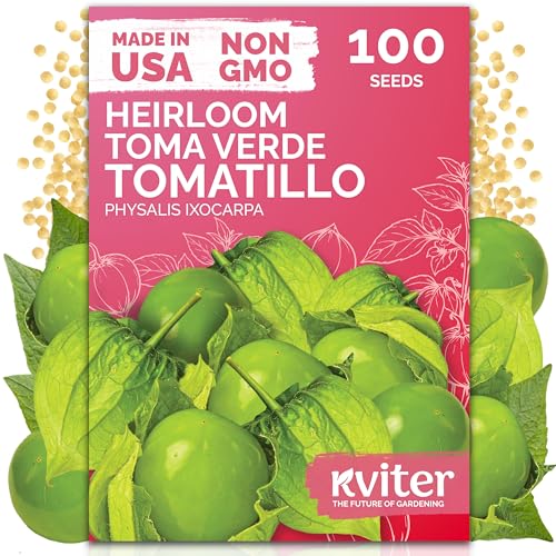 100 Toma Verde Tomatillo Heirloom Vegetable Seeds