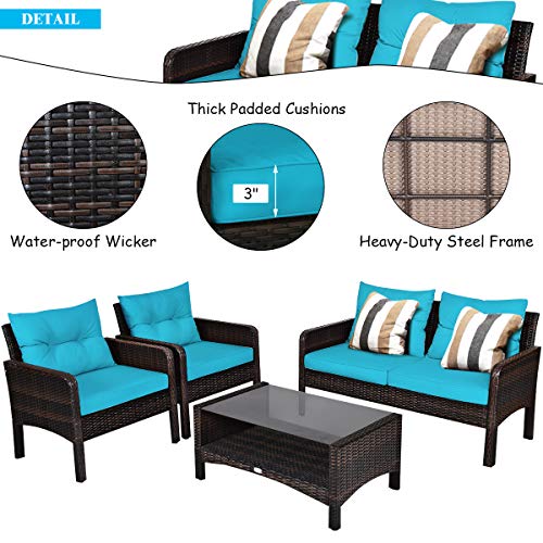 4 Piece Patio Furniture Set (4 Count)