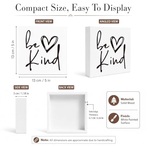 Inspirational Wooden Box Sign (Home sign 18)
