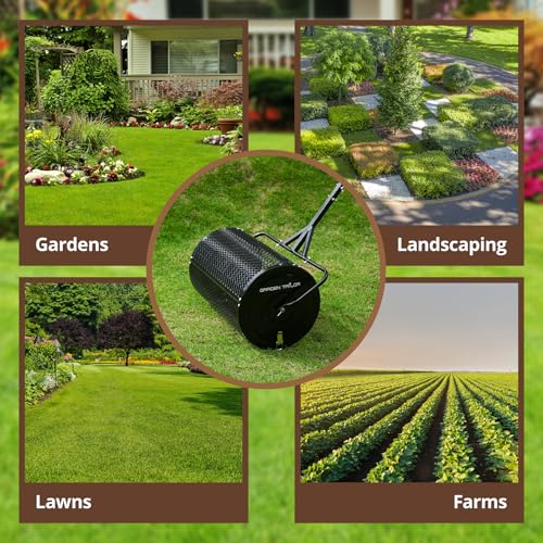 Compost Spreader 24 Inch Peat Moss Spreader