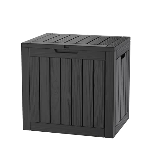 Outdoor Storage Box (Black / 35 Gallon)