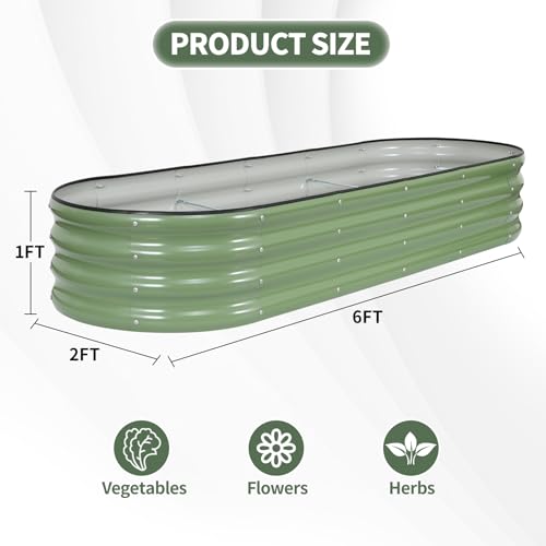 Galvanized Raised Garden Bed